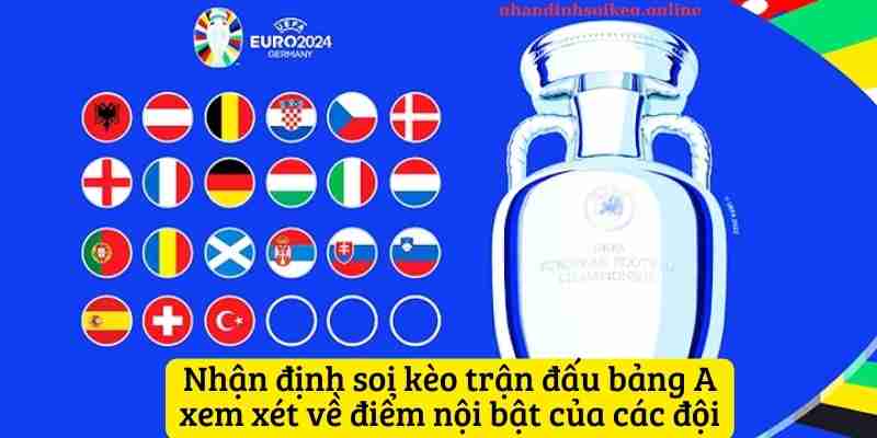 Nhận định soi kèo trận đấu bảng A xem xét về điểm nội bật của các đội